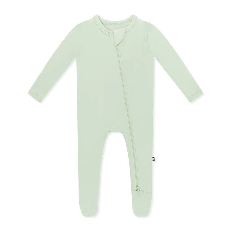 Kyte Baby - Zippered Footie in BASIL