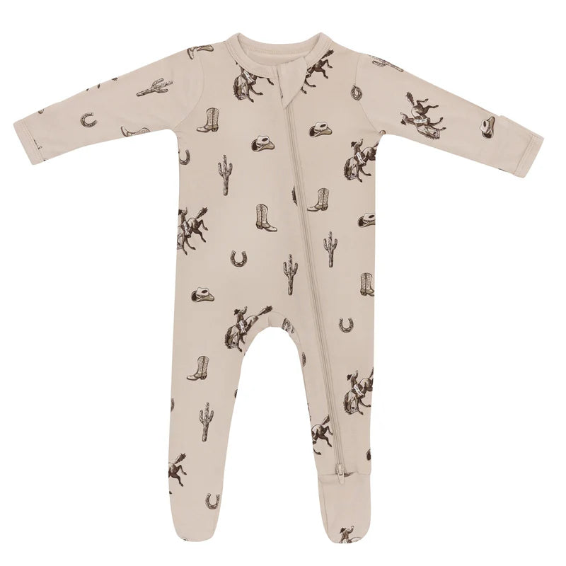 Kyte Baby - Zippered Footie in Classic Cowboy