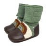 Nooks - Good Vibes Felted Wool Booties
