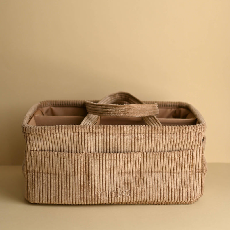 Diaper caddy - Almond