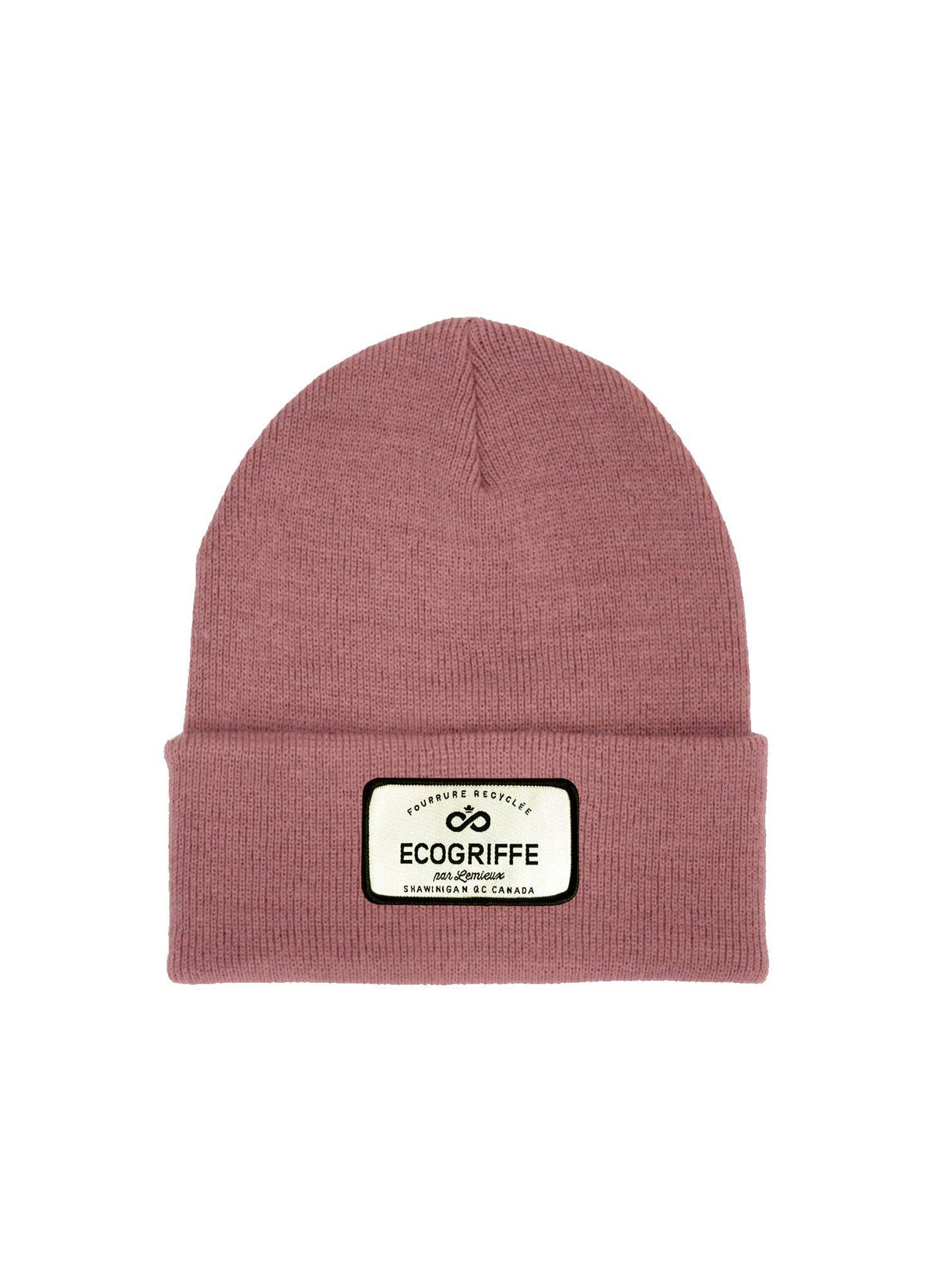 ECOGRIFFE Traditional Beanie in ASH PINK - Junior Size