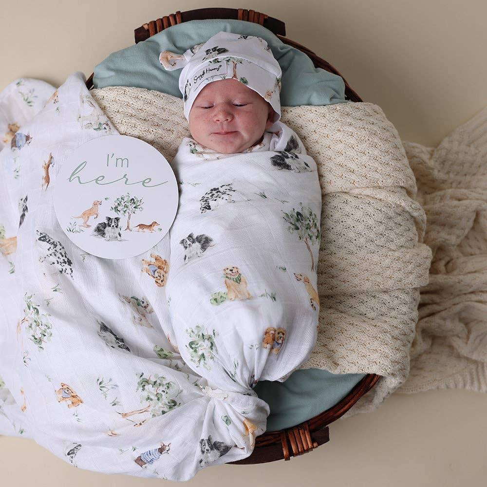 Snuggle Hunny- Dog Park & Seedling Reversible Milestone Cards