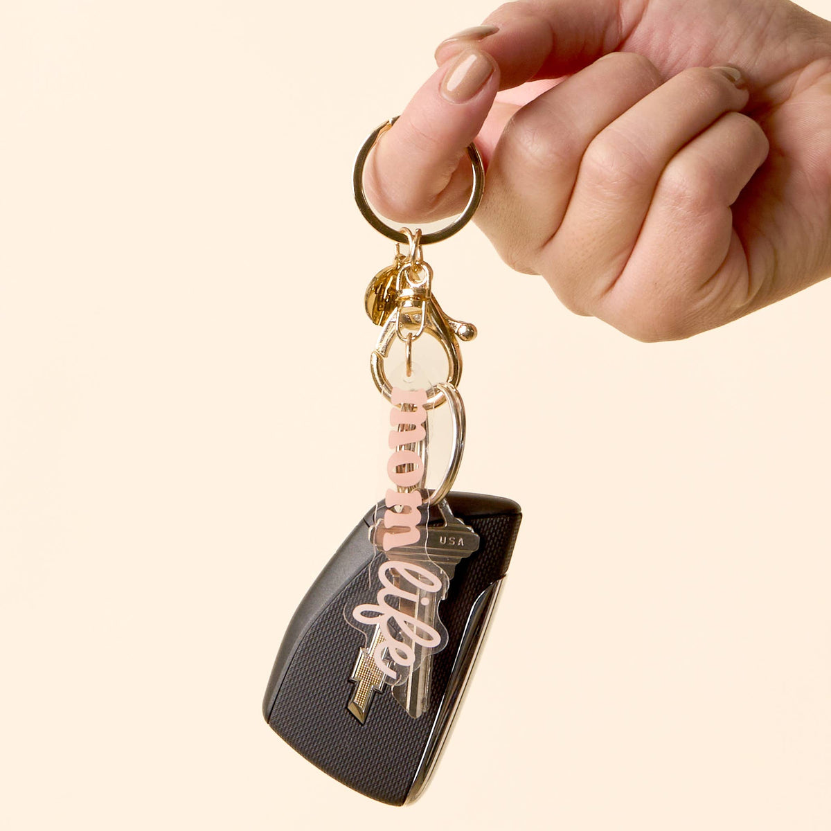 Acrylic Keychain-Mom Life