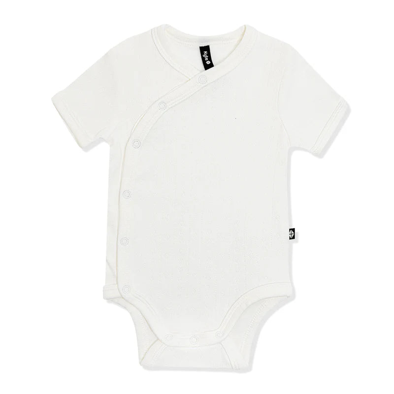 Kyte Baby- Kimono Bodysuit - Cloud