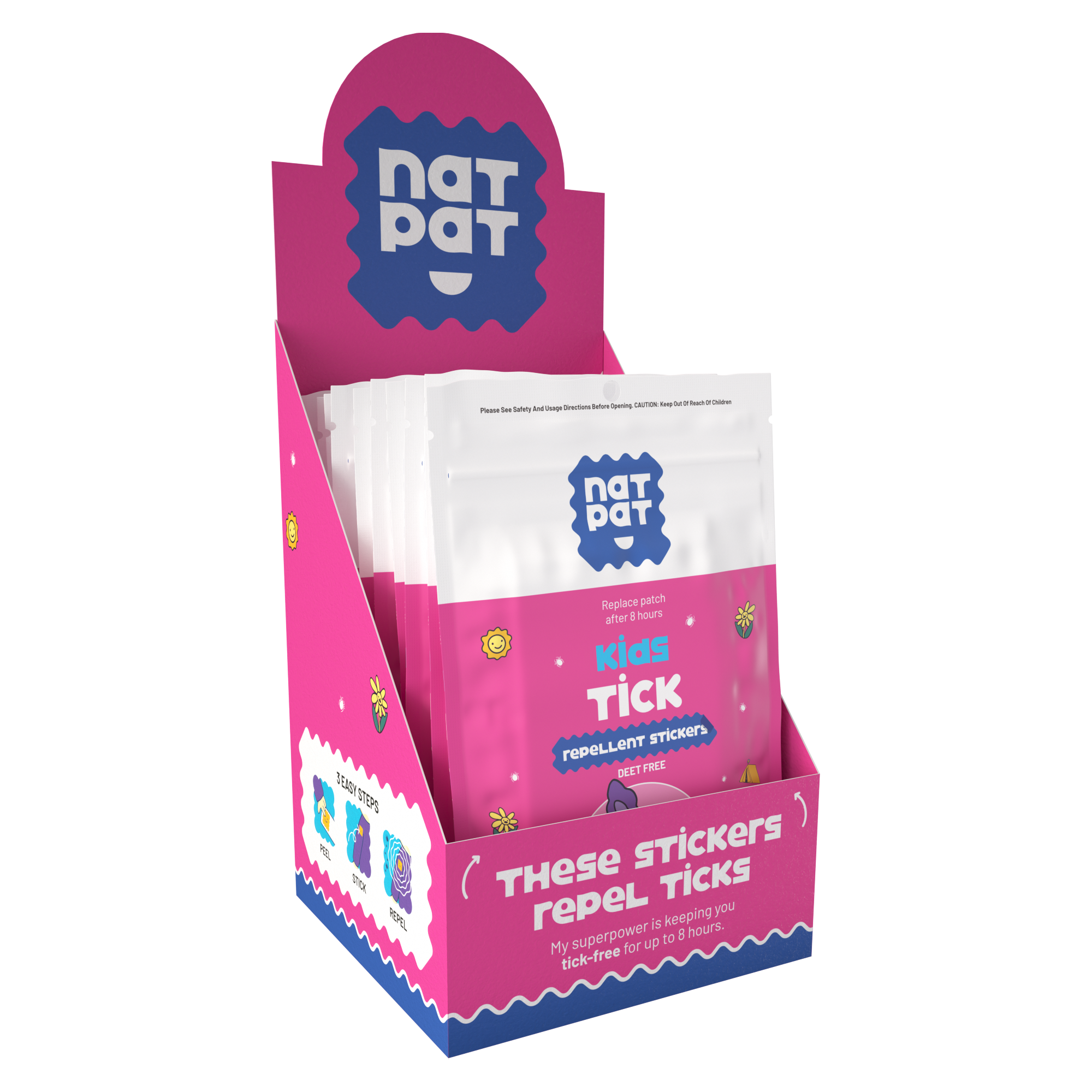 Tick Repellent Stickers