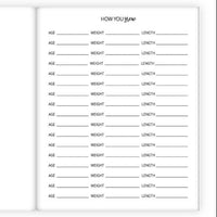 The Joyful Life Co - B&W Rainbow Mom + Mom Baby Book