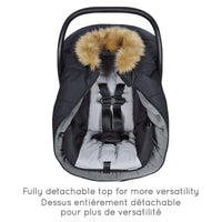 Winter car seat cover - Navy
