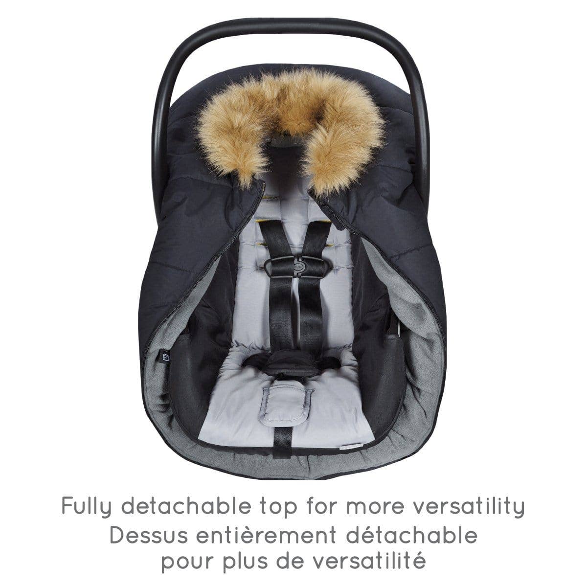 Winter car seat cover - Navy