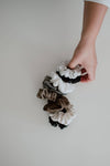 Assorted Earthy Neutral Scrunchies