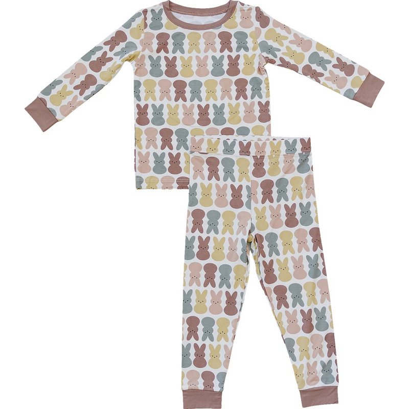 Mebie Baby - Bunny Bamboo Pajamas