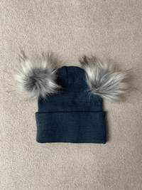 Pom Pom Baby/Kid's Beanie Hat, Newborn to 5 Years, Unisex