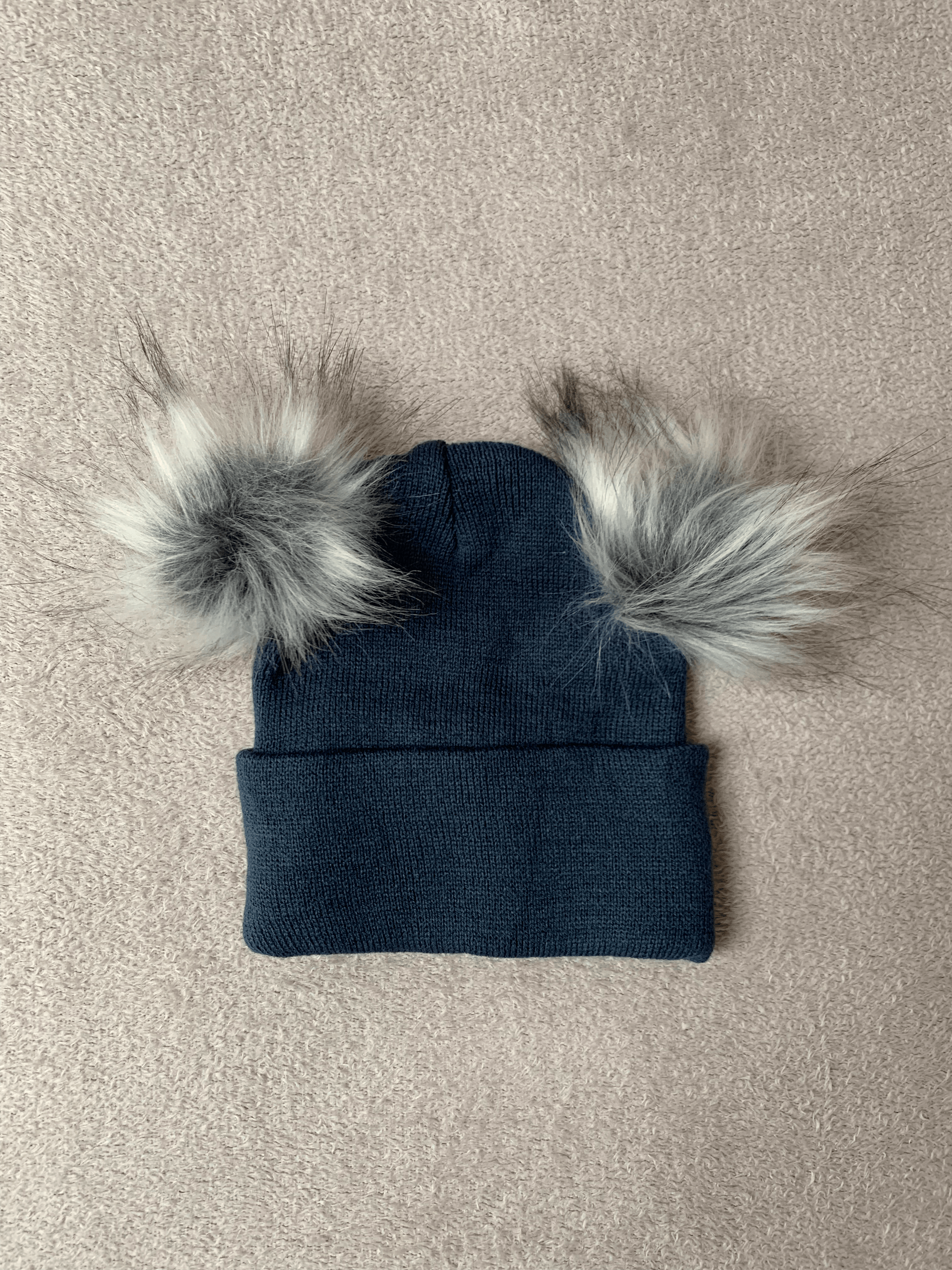 Pom Pom Baby/Kid's Beanie Hat, Newborn to 5 Years, Unisex