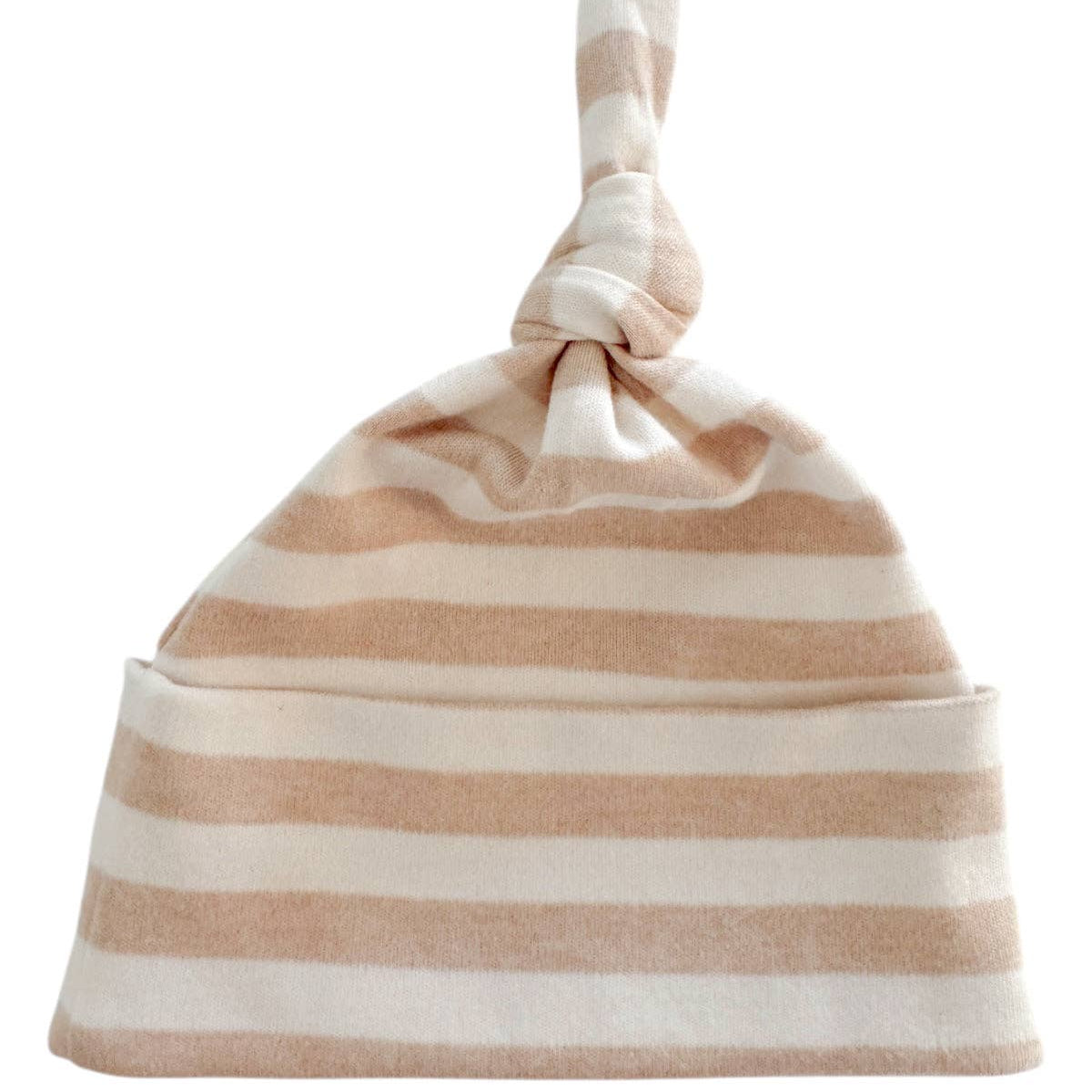 SIIX Collection - Biscuit Stripe / Organic Beanie