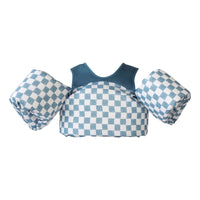 Floaties : Blue Checkers - Current Tyed