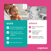 Oogiebear- Baby finger brush and tongue scraper