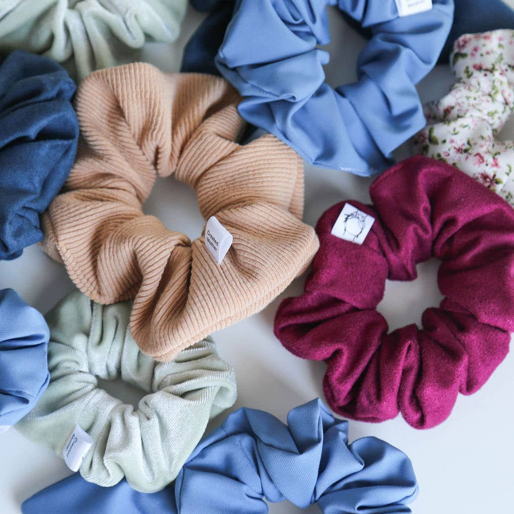 Scrunchies-Suede-Berry
