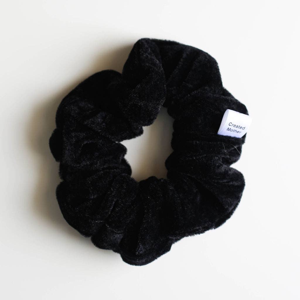 Scrunchies-Black Velvet
