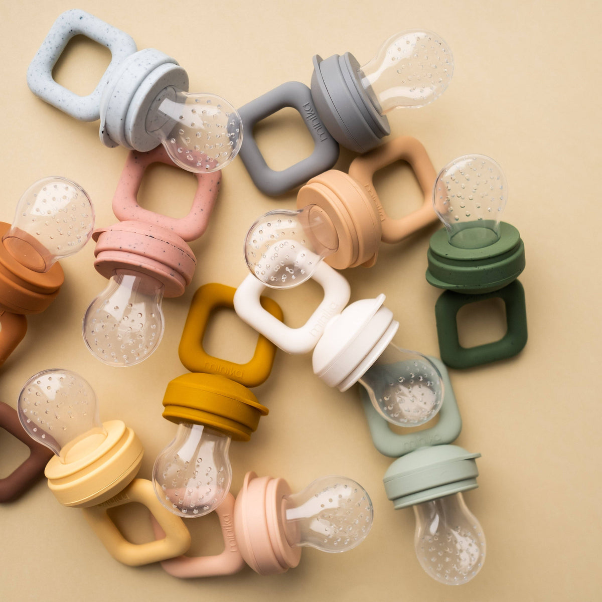 Silicone feeder teether - Sunset