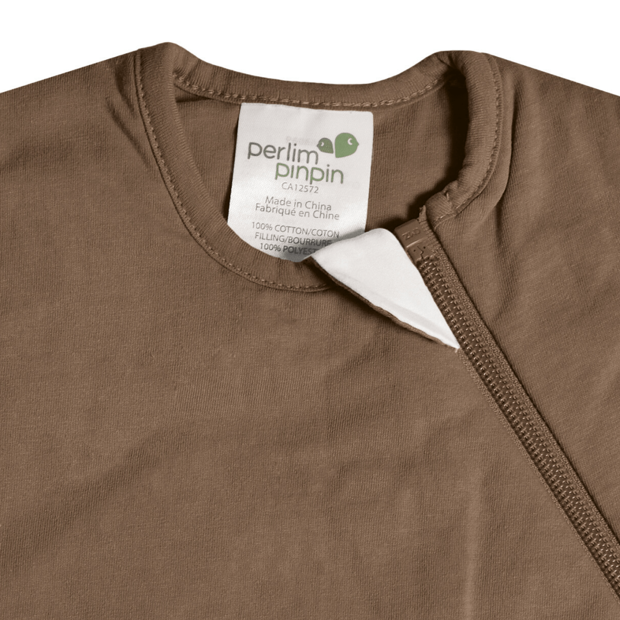 Bamboo newborn sleep sack - Moka (1.0 tog)