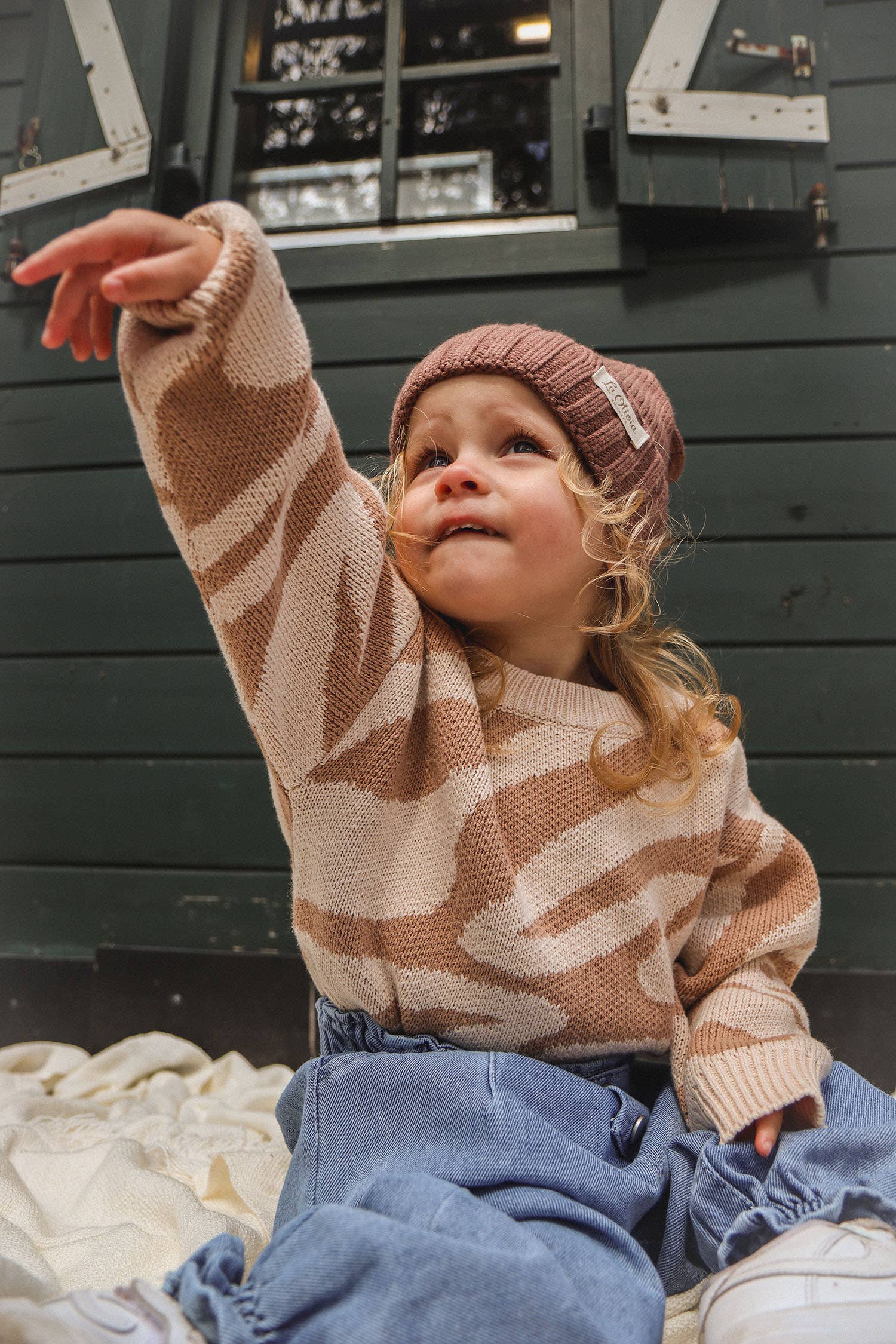 Darcy Zebra Sweater (Unisex)