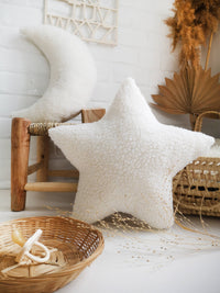 Star Pillow - 5 Sherpa Color Choices