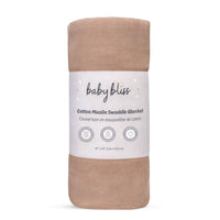 Muslin Swaddle Blanket - Caramel