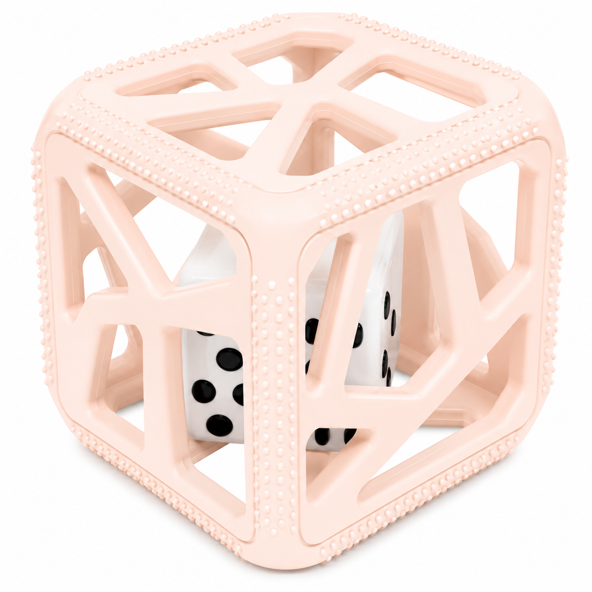 Malarkey Kids - Chew Cube - Silicone Teether Rattle