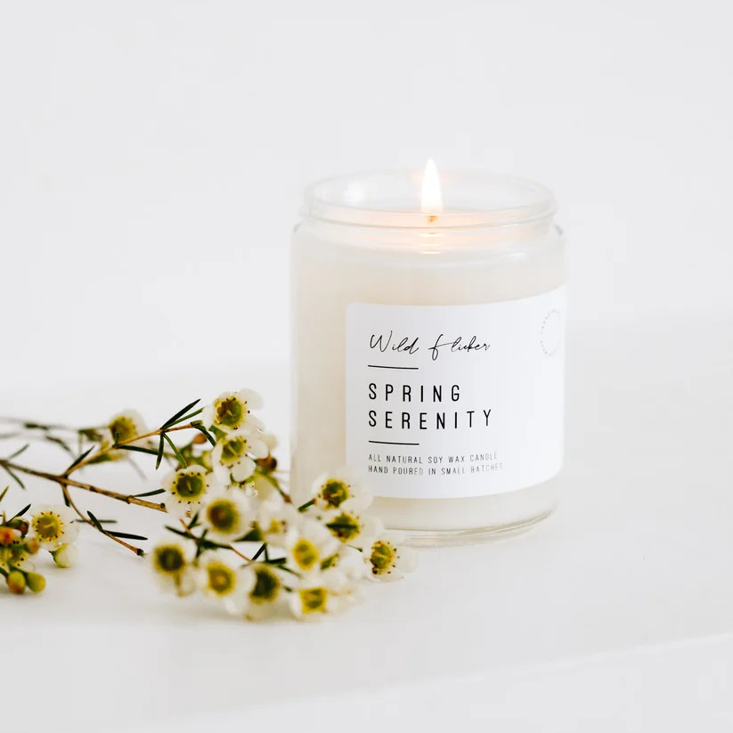 Wild Flicker - Spring Serenity Soy Wax Candle