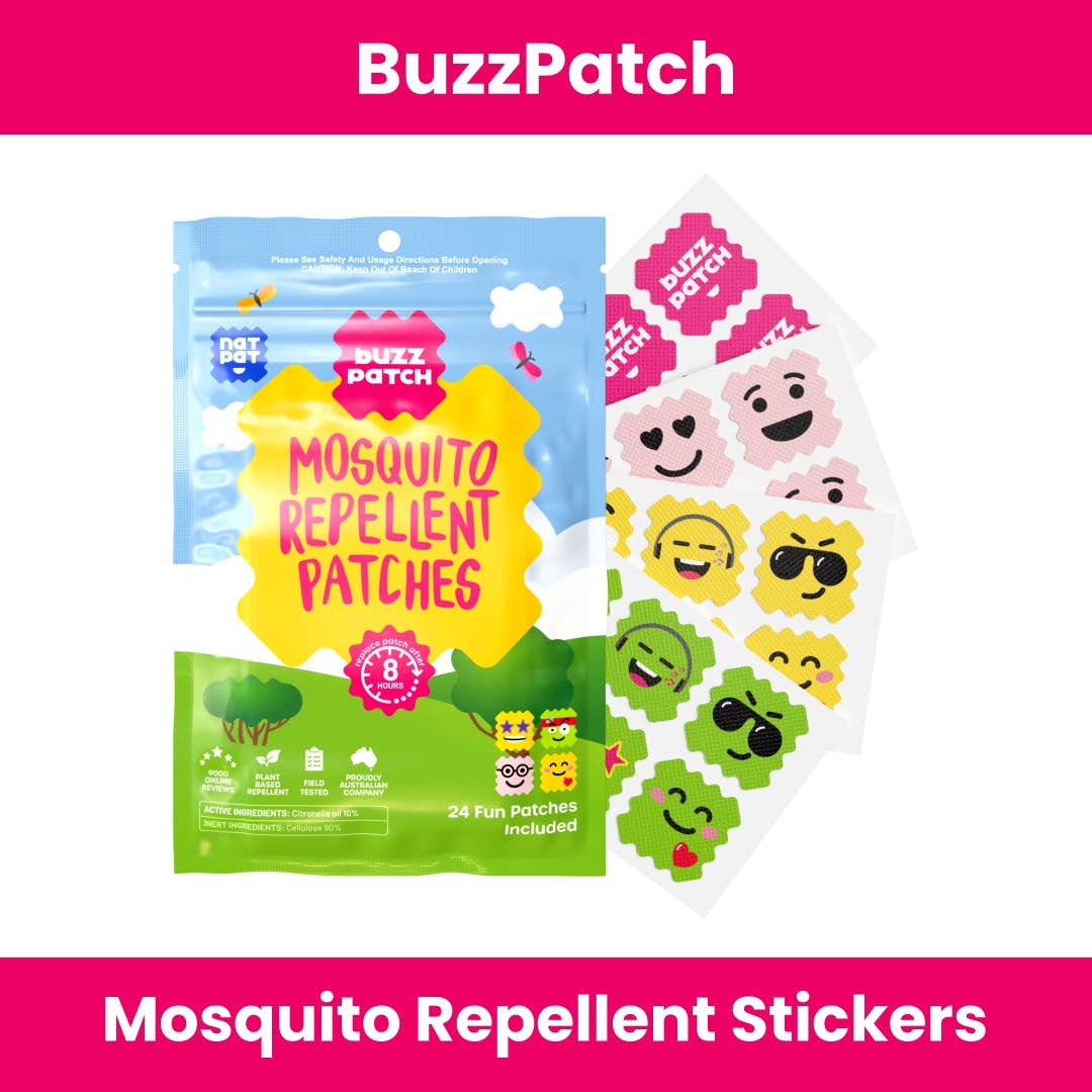 BuzzPatch | Mosquito Stickers | Insect Repellent Stickers