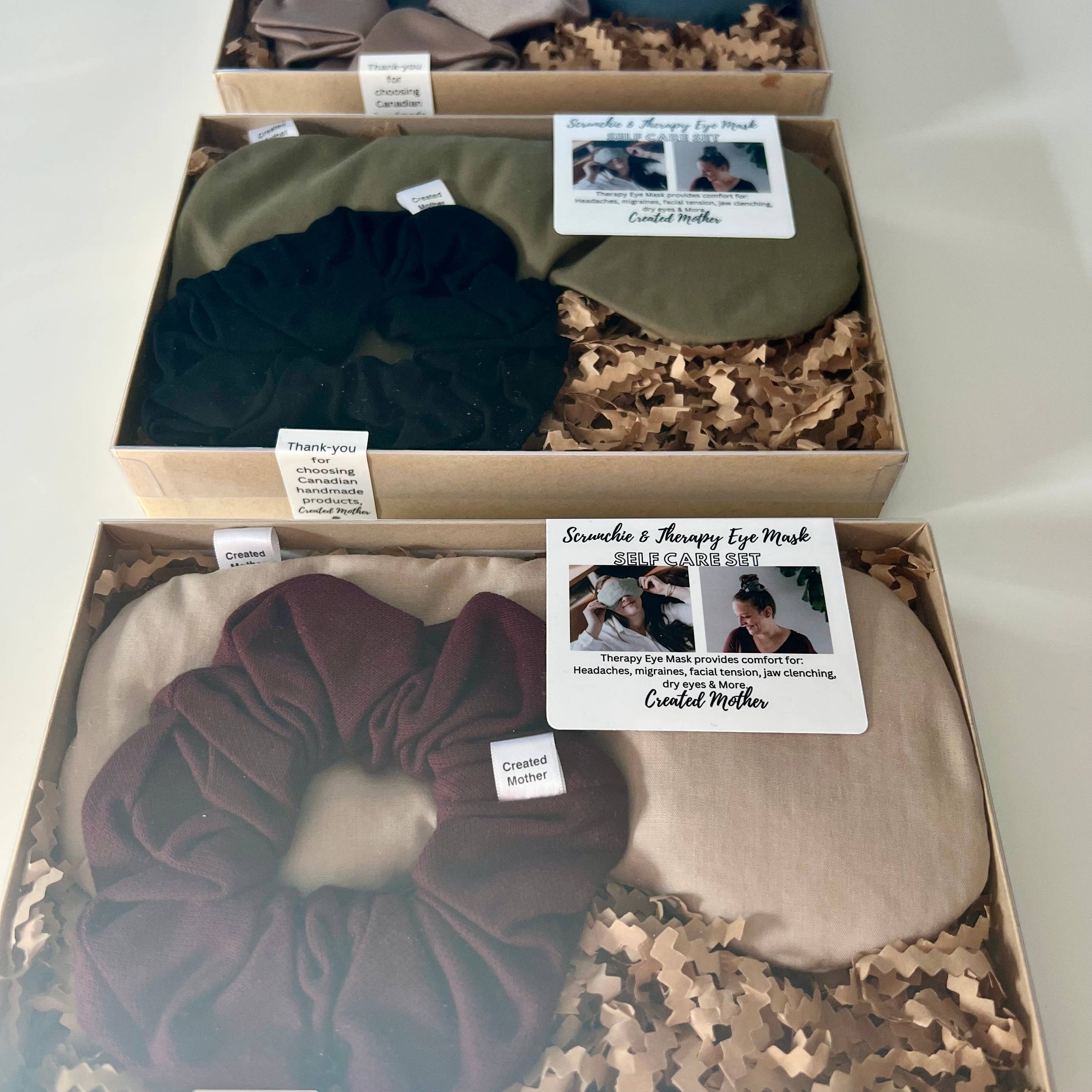 Self Care Set: Therapy Eye Mask & Scrunchie Set