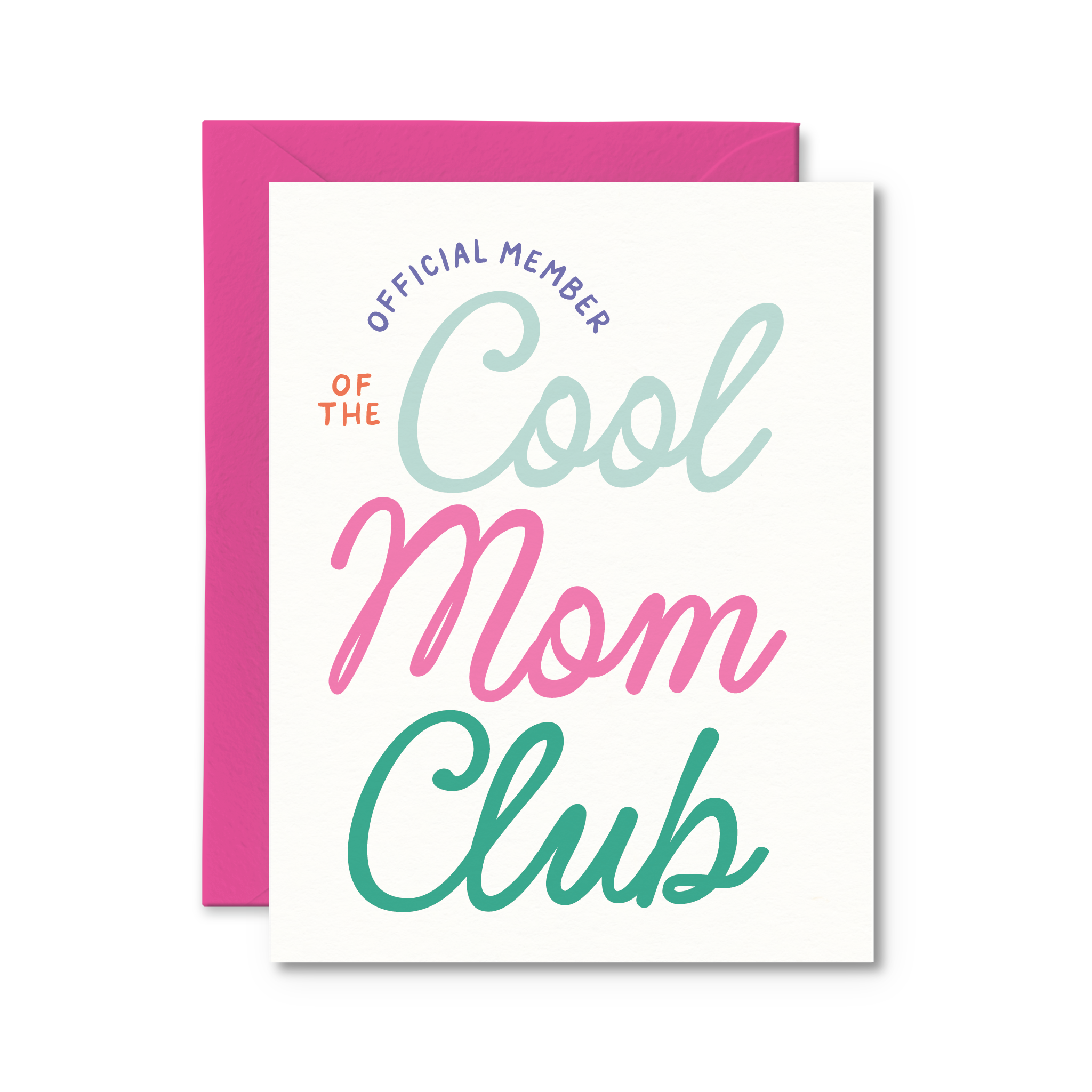 Cool Mom Club Card  | Funny Pregnancy Card