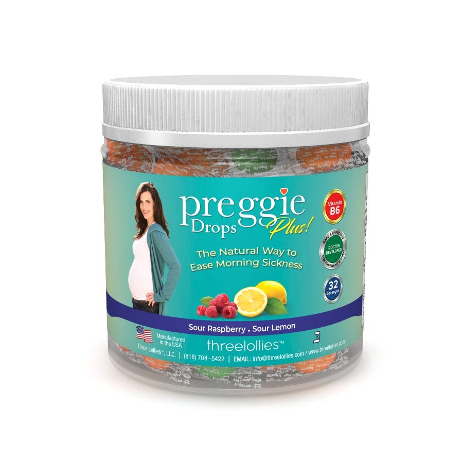 Preggie Pop -  Drops Plus 32 lozenges