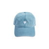 Denim Heart Dad Hat