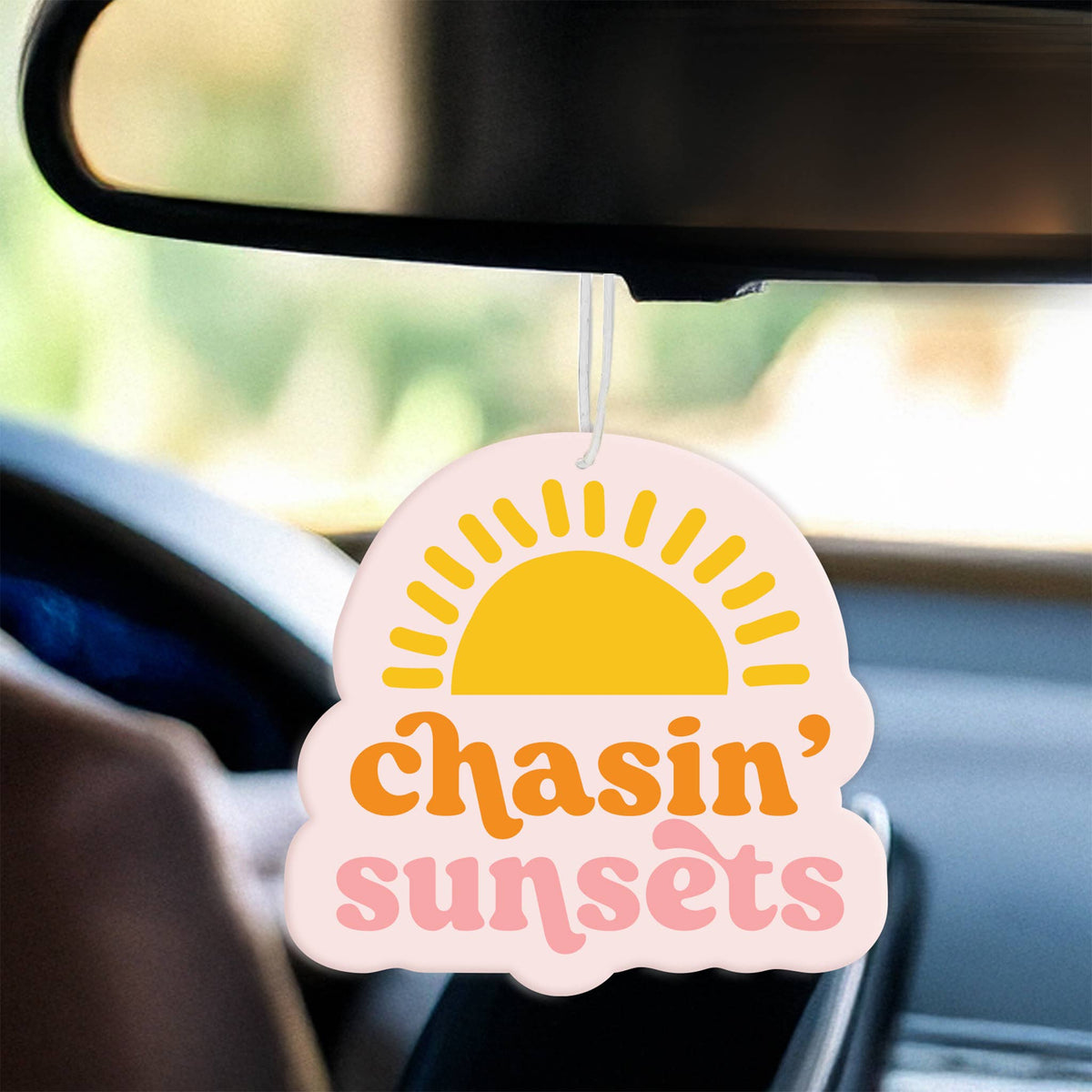 Sweet Ride Car Air Freshener-Chasin' Sunsets