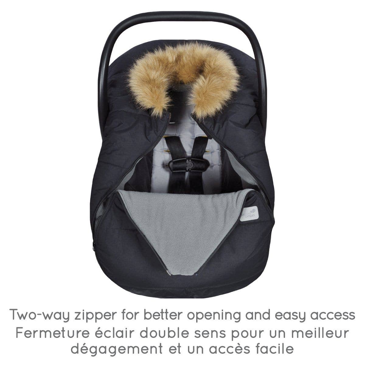 Winter car seat cover - Navy