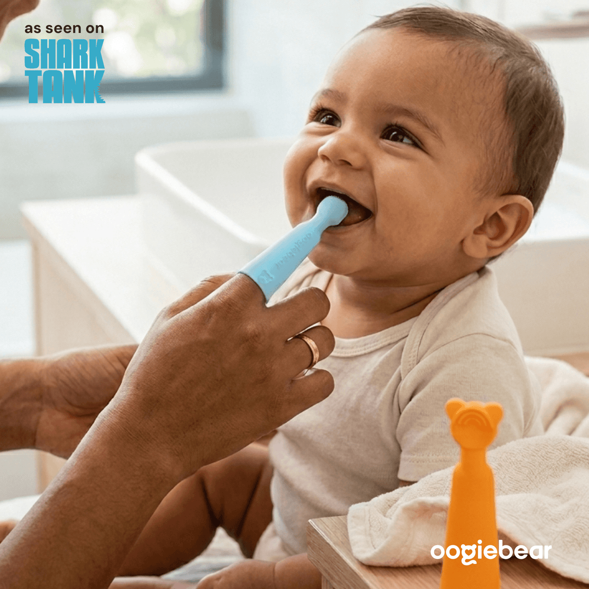 Oogiebear- Baby finger brush and tongue scraper