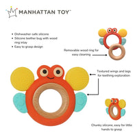 Teethe-a-Bug- Silicone Teether