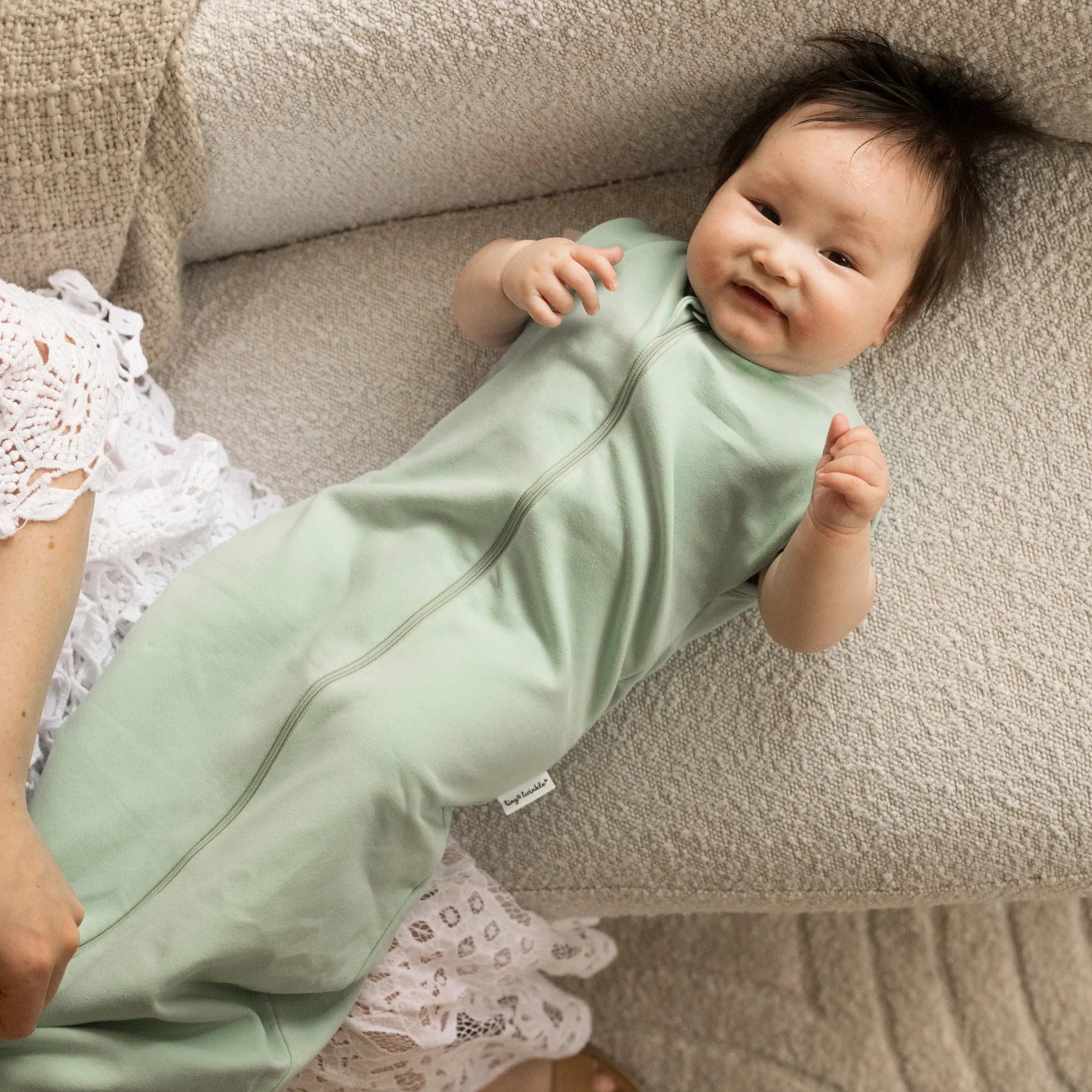 Tiny Twinkle 1.0 Tog Sleep Sac - Sage