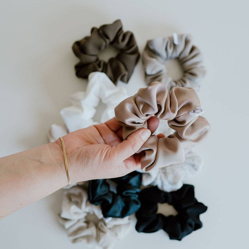 Assorted Earthy Neutral Scrunchies