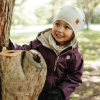 Perlimpinpin - Cotton Beanie - Latte (6-12y)