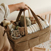 Diaper caddy - Almond
