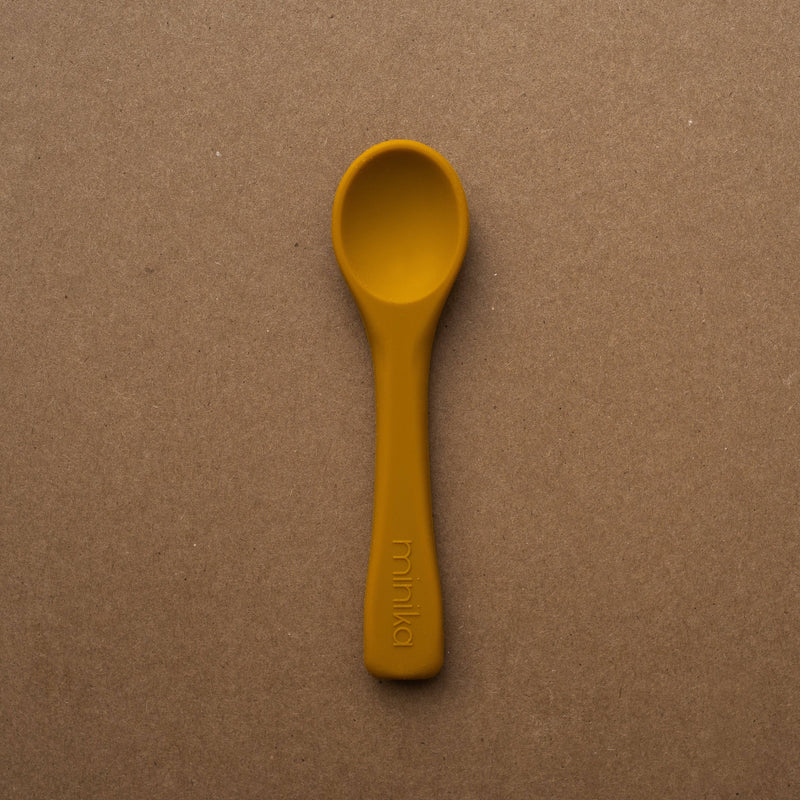 Silicone spoon - Ocre