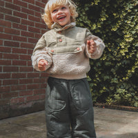 Pat Fleece Pullover