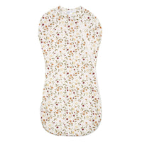 Bamboo newborn sleep sack - Floral (1.0 tog)