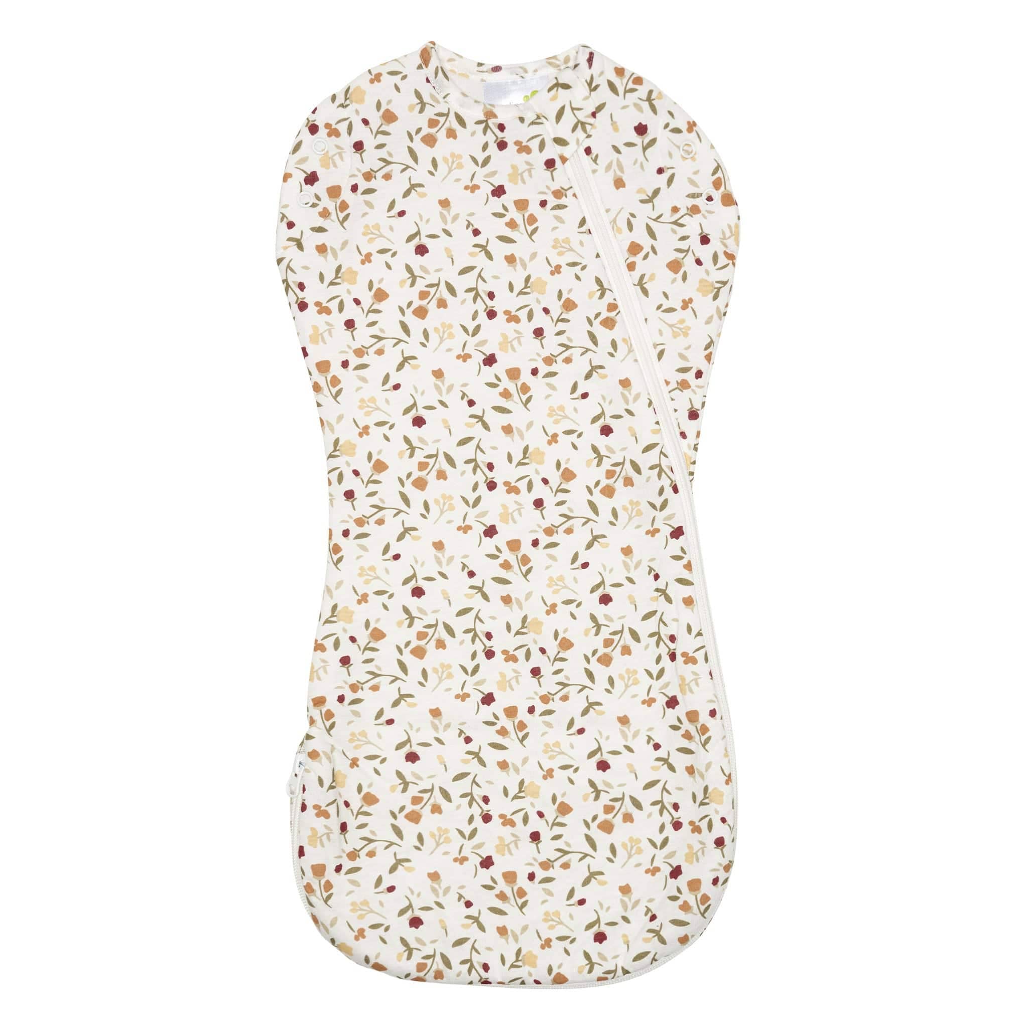 Bamboo newborn sleep sack - Floral (1.0 tog)