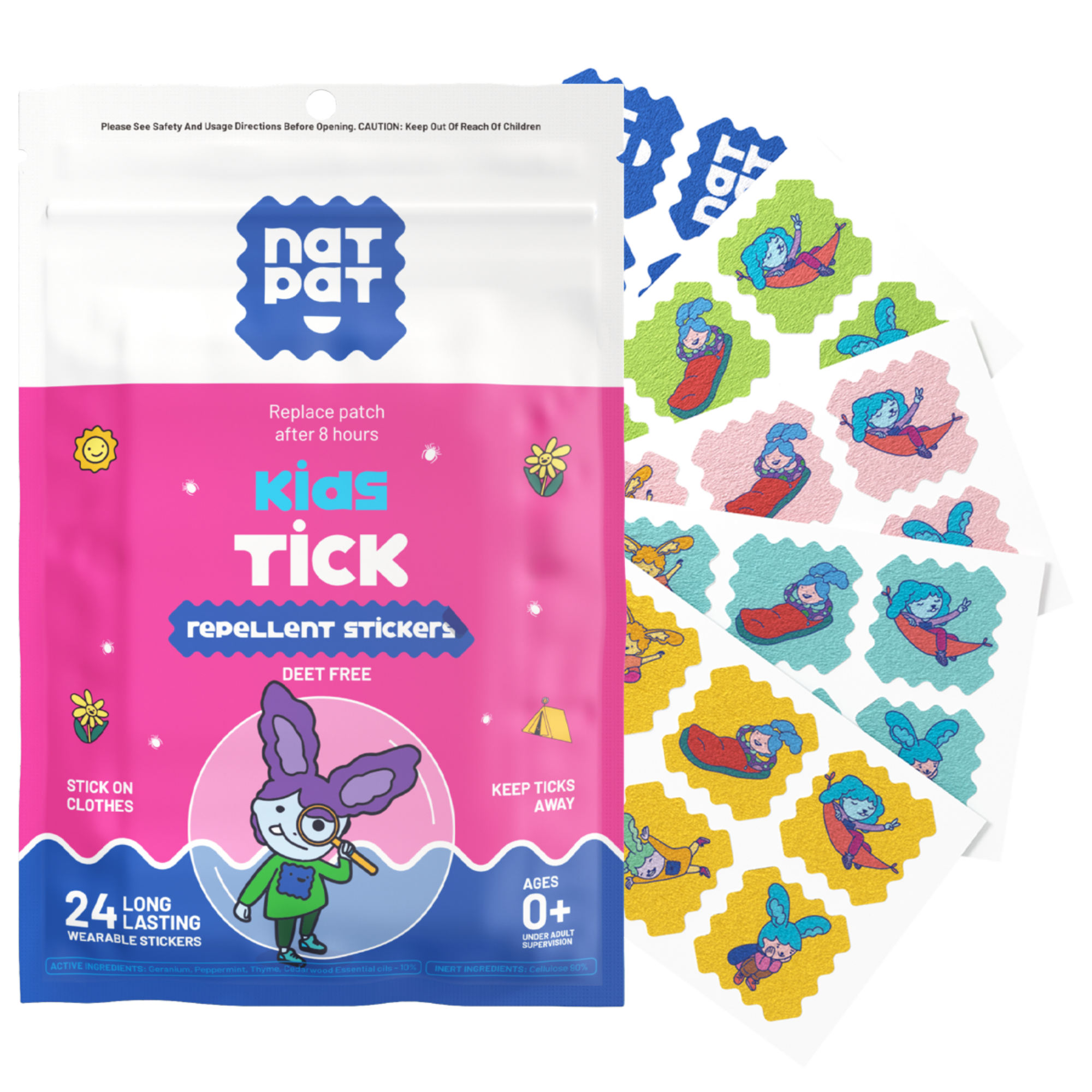 Tick Repellent Stickers