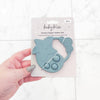 Sensory Popper Teether Star - Dusty Teal