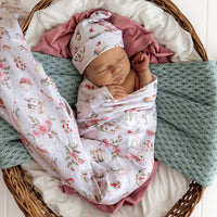 Snuggle Hunny - Alice’s Tea Party Organic Muslin Wrap