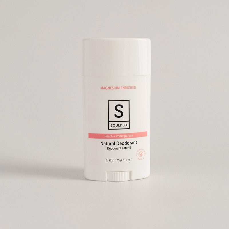 SOULDEO Peach + Pomegranate Deodorant