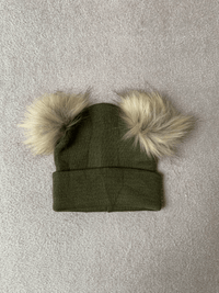 Pom Pom Baby/Kid's Beanie Hat, Newborn to 5 Years, Unisex